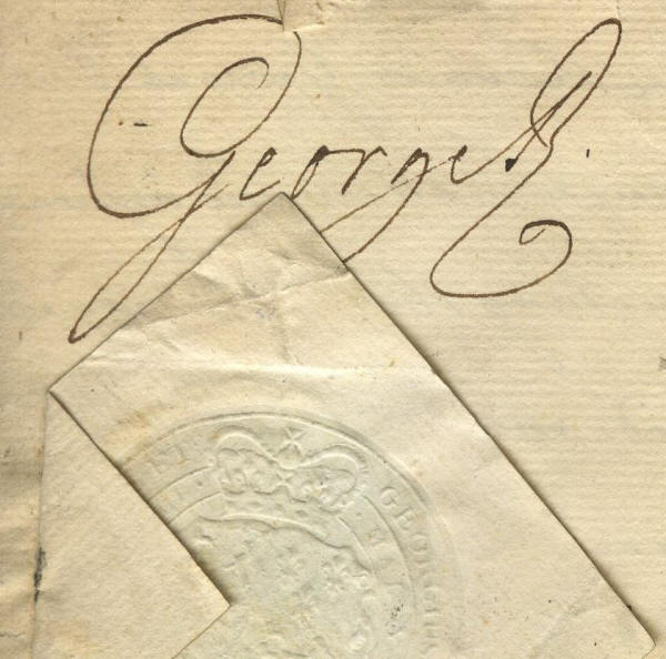 Autograph 908403 King III manuscript document signed 5261768